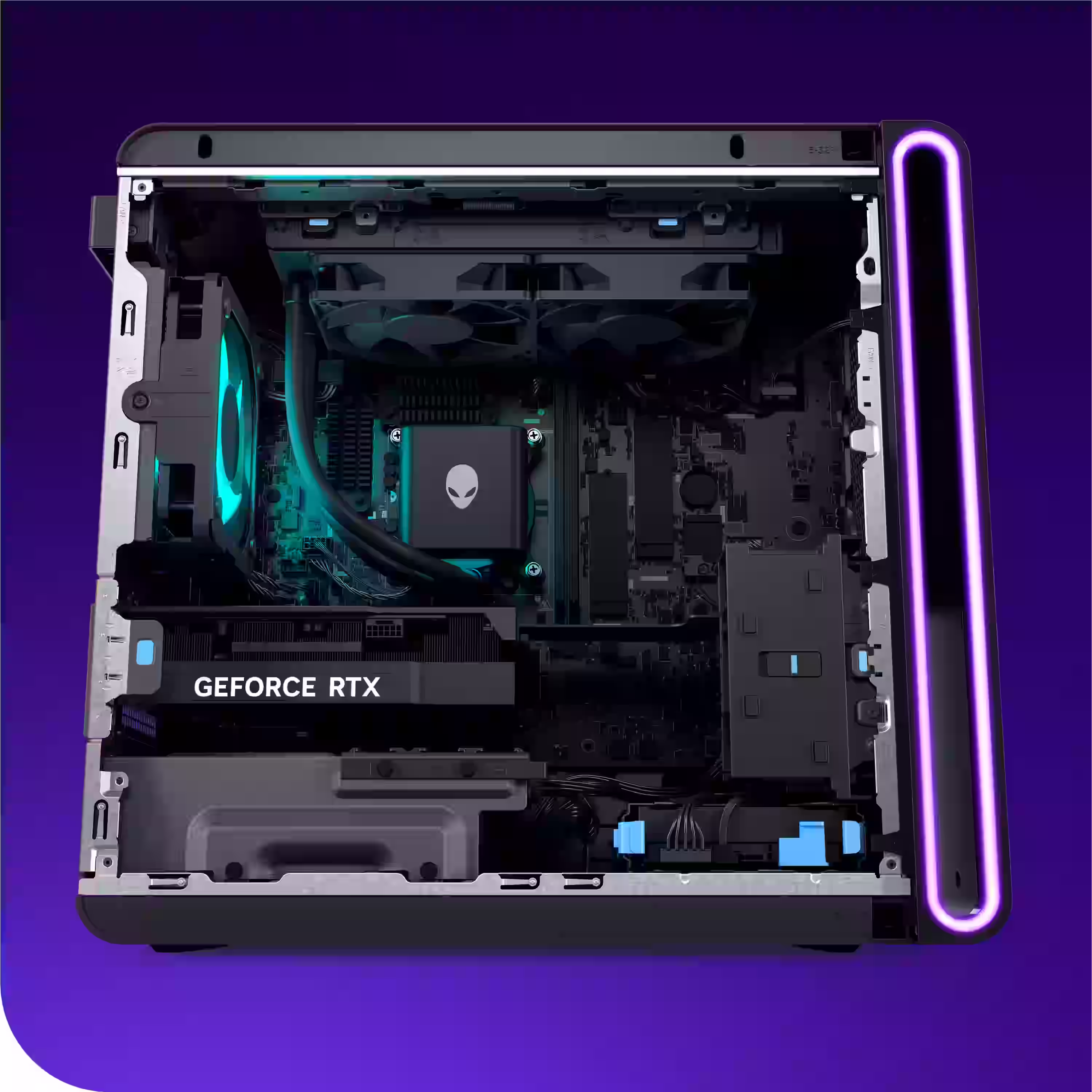 Alienware Aurora Gaming Desktop ACT1250 ports and connectivity